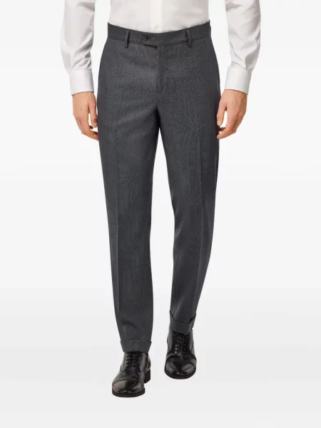 Pantaloni Boggi Milano de lână gri