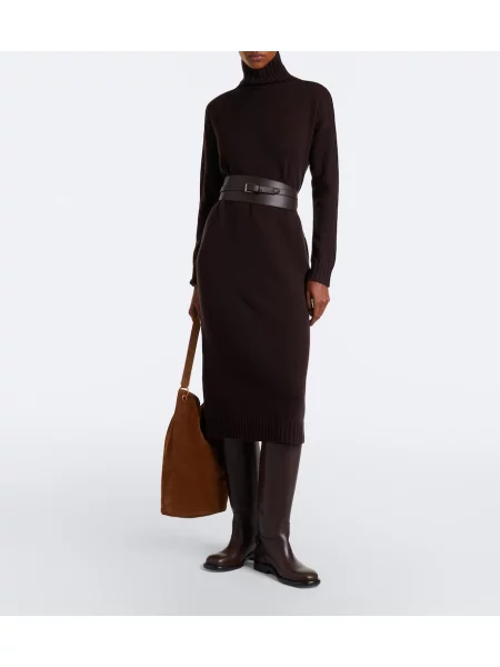 Rochie Max Mara de lână maro