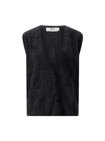 Sweter Sminfinity z kaszmiru czarny