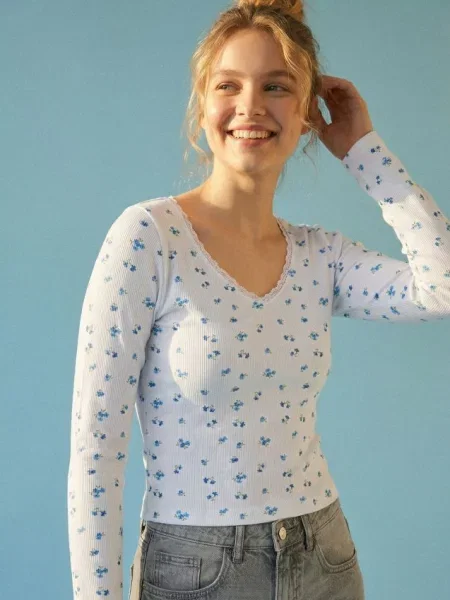 Блузка різнобарвний