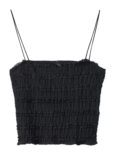 Top Bershka negru