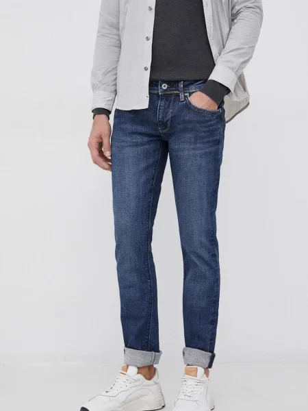 Pepe Jeans Jeans HATCH închis albastru