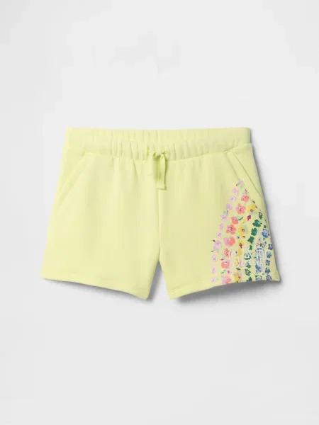 Gap Pantaloni scurți sport galben