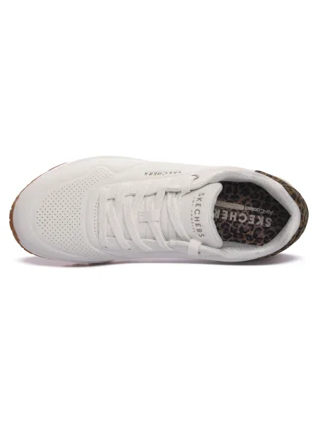 Sneakerși Skechers alb