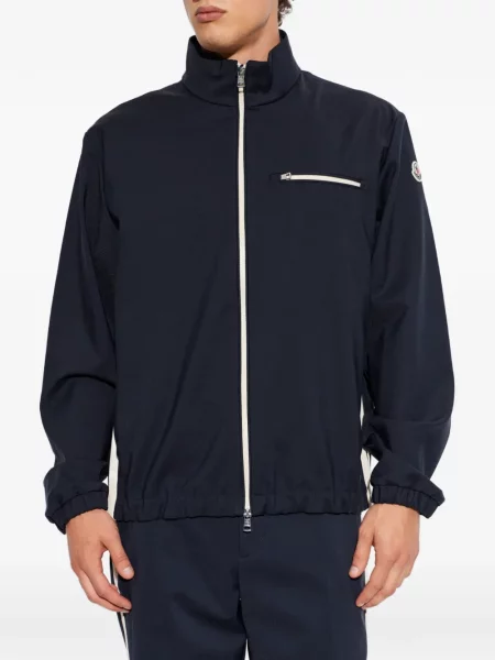 Geacă Moncler cu autograf albastru