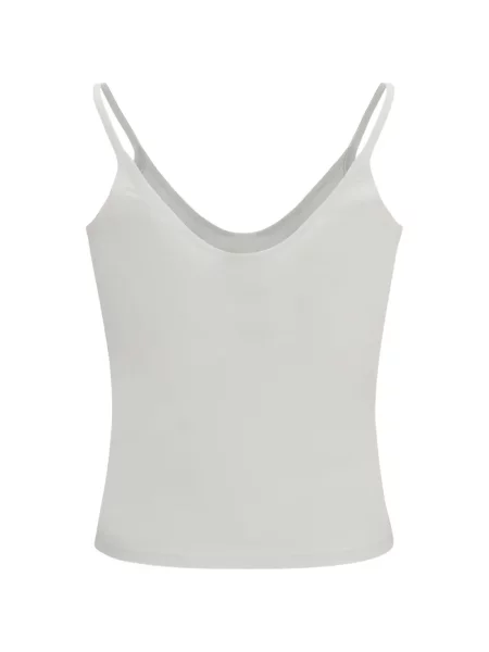 Top Tom Ford de mătase alb