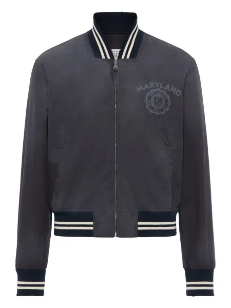 Geacă bomber Maison Margiela cu imagine gri