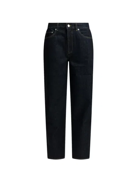 Blugi Loulou De Saison cu 5 buzunare negru