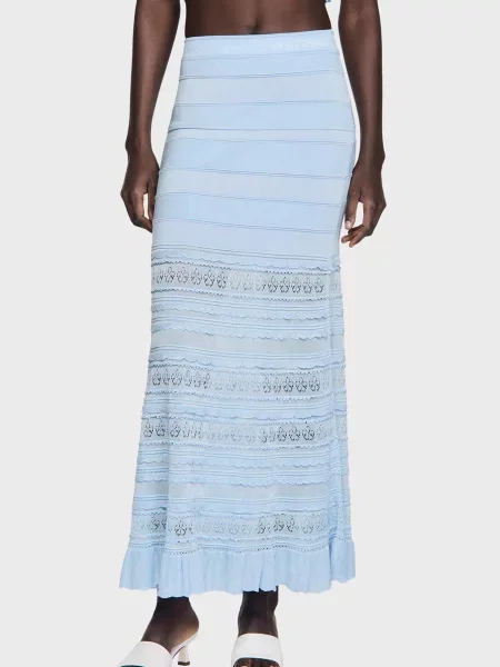 Юбка Sandro синяя