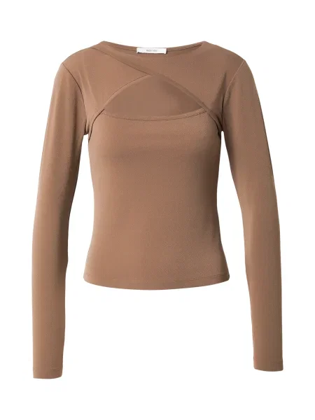 ABOUT YOU Tricou Loryn caramel maro