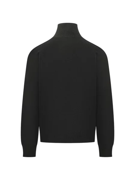Pulover Burberry cu model argyle negru