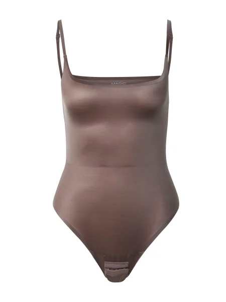 MAGIC Bodyfashion Tricou body ciocolatiu