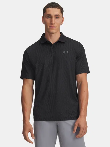 Polo Under Armour cu imagine negru