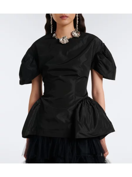 Top Simone Rocha negru