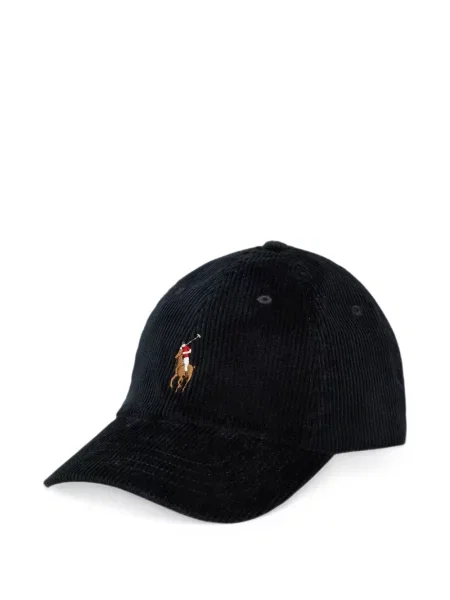 Kepurė su snapeliu Polo Ralph Lauren juoda