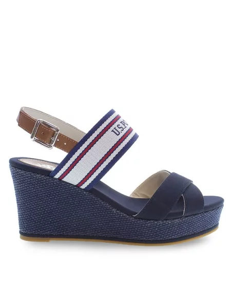 U.S. Polo Assn. Sandały Alyss niebieski
