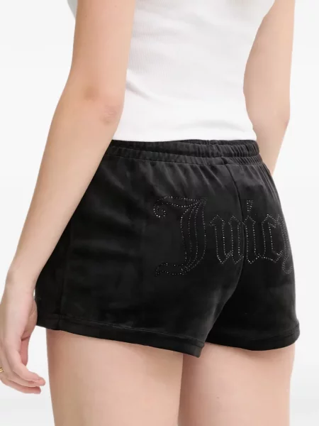 Pantaloni scurți Juicy Couture negru