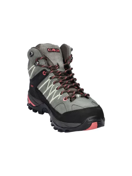 Buty trekkingowe CMP RIGEL MID skóra wysokie wygodne wodoodporne zielone