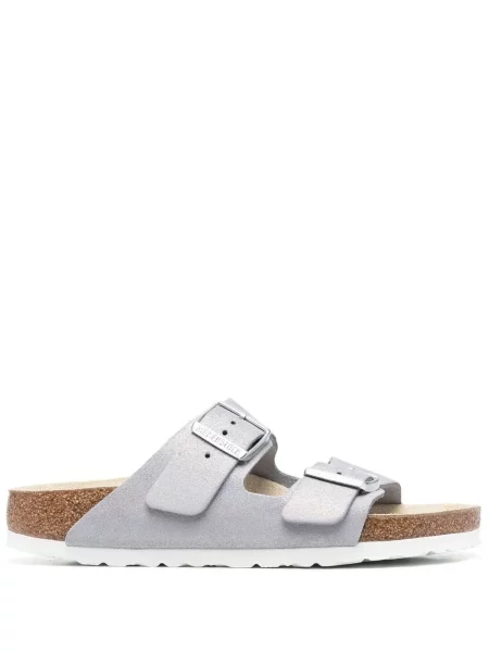 Sandale Birkenstock cu cataramă violet