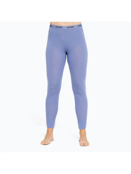 Pantaloni termoactivi pentru femei Dovre Wool Pants blue albastru