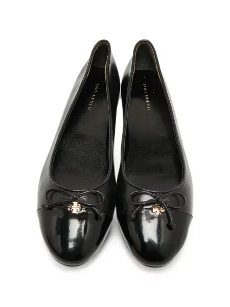 Șapcă Tory Burch cu funde negru