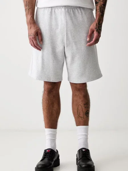 Adidas teplákové šortky šedé