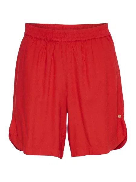 Cream Pantaloni Venta cranberry roșu