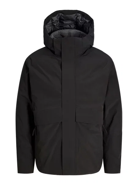JACK & JONES Λειτουργικό μπουφάν JPRBLAMoon' μαύρο