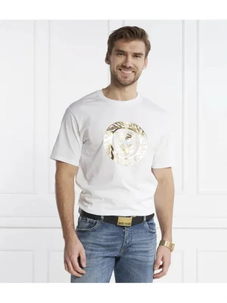 Just Cavalli Tricou alb