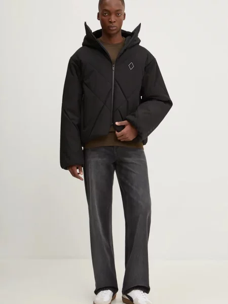 Куртка A-COLD-WALL* Shiro Hooded Puffer Jacket зимова чорний