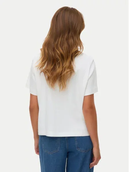 VERO MODA Tričko VMYMA METTE červená bílá
