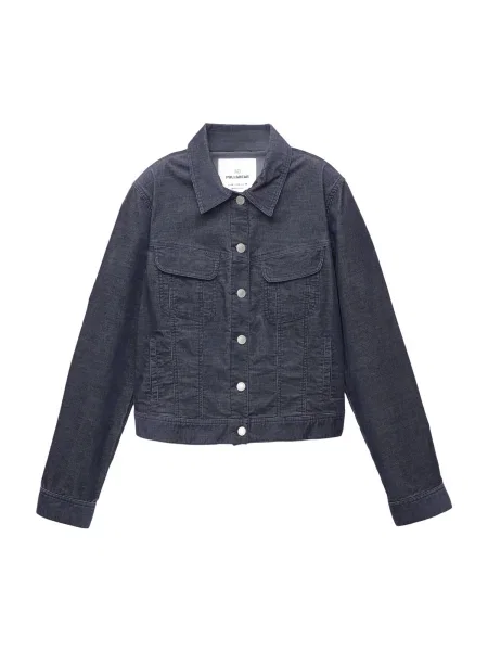 Pull&Bear Geacă de primăvară-toamnă închis albastru