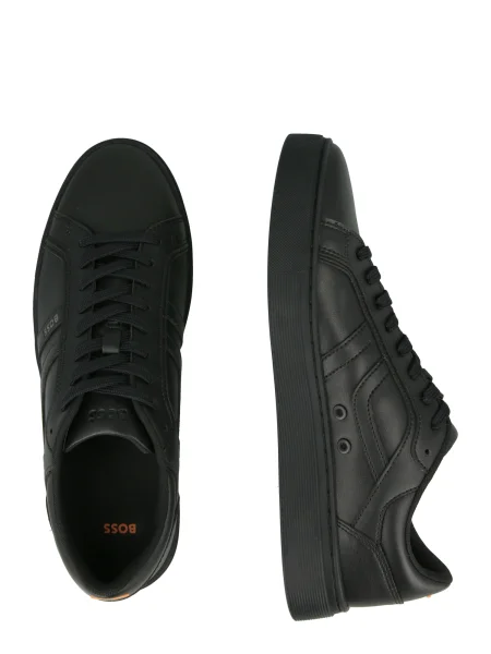 BOSS ORANGE Sneakers Rhys_Tenn_pu negru