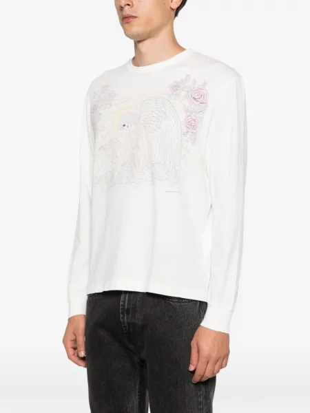 Tricou Our Legacy cu imagine alb