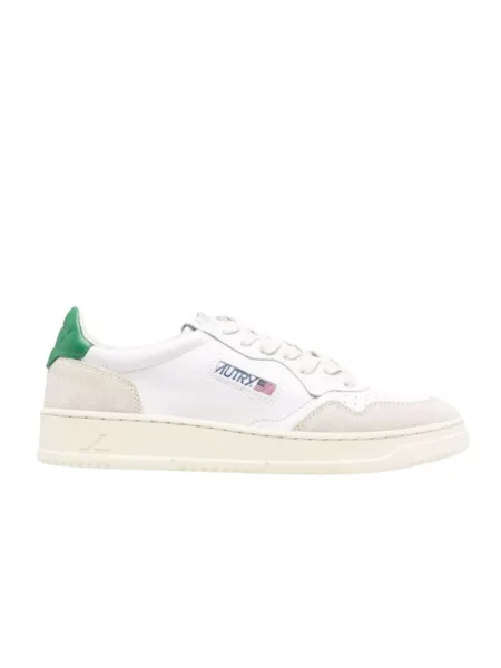 Sneakersy Autry skórzane białe