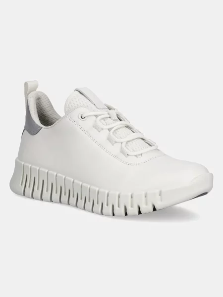 Ecco sneakers din piele Gruuv femei alb