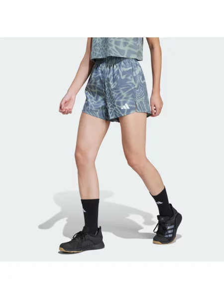 Szorty Adidas z nadrukiem zielone