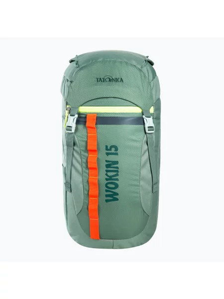 Gyerek túrahátizsák Tatonka Wokin 15 l sage green. Méret: 15 l zöld