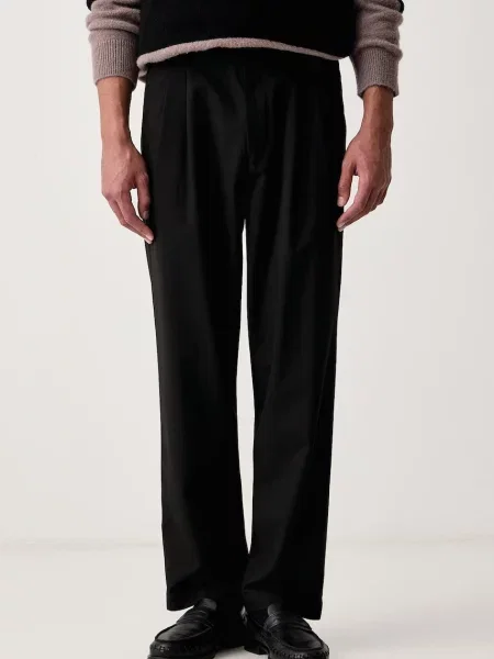Marc O'Polo pantaloni pentru bărbați cu vâscoză negru