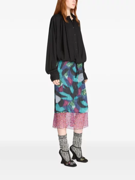 Fustă Dries Van Noten negru