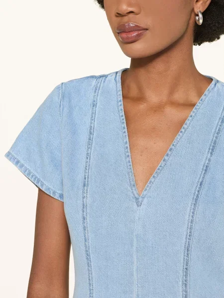 7 For All Mankind Sukienka Jeansowa Hana blau