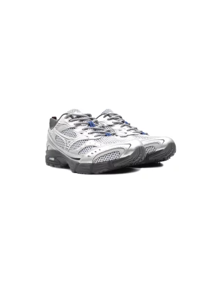 Sneakersy Mizuno skórzane szare