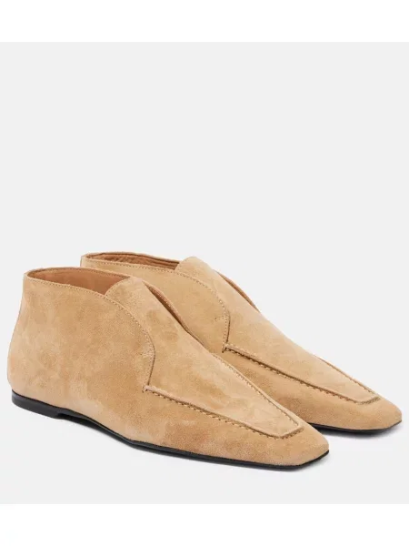 Gležnjarji desert boot Toteme iz semiša bež