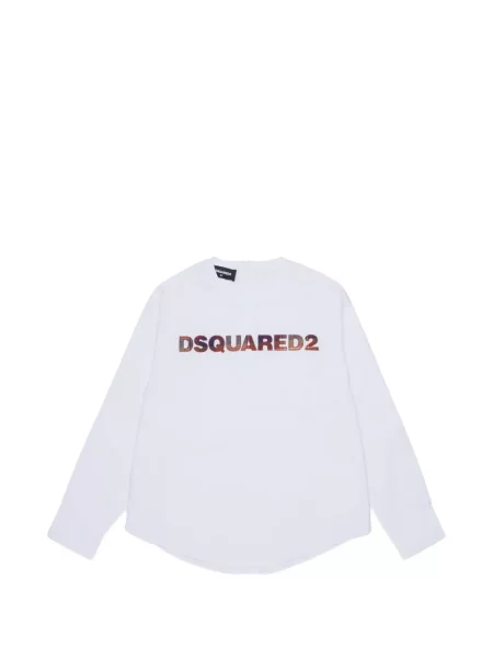 Koszulka dziecięca Dsquared2 biała