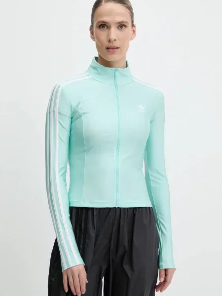 Суитчър Adidas на райета с апликация