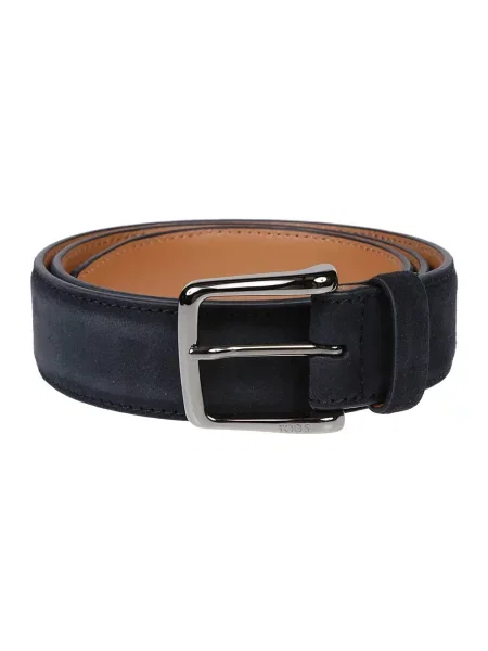 Pasek Tod's z paskiem niebieski