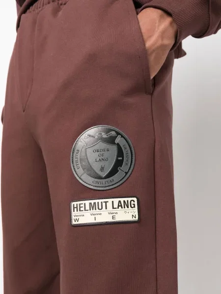 Панталони jogger Helmut Lang кафяво