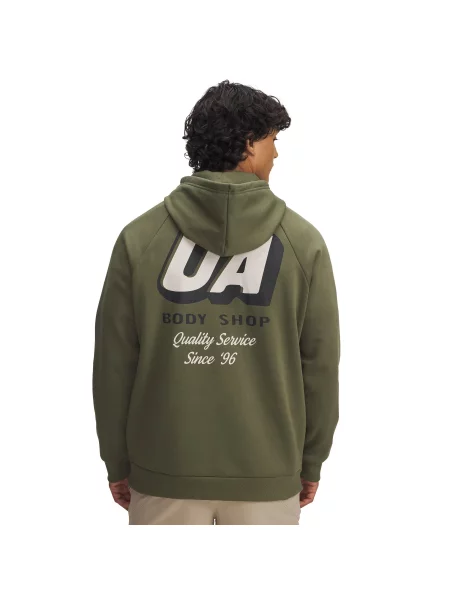 Bluza z kapturem Under Armour Rival HBR Logo czarna