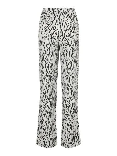 Only Tall Kelnės ONLTHALIA juoda balta
