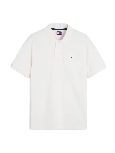 Tommy Jeans Tricou ESS murdar alb